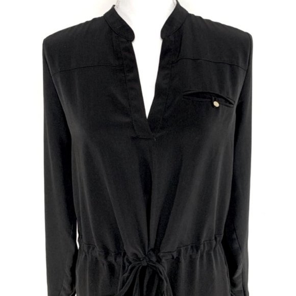 FOREVER 21 Essentials / Black Tunic Dress / Medium - Picture 5 of 6